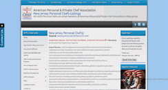Desktop Screenshot of newjerseypersonalchefs.com